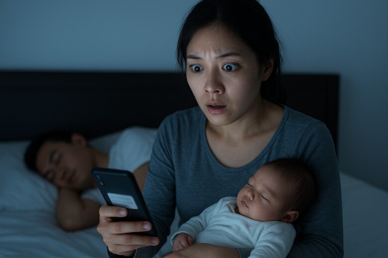 Vừa sinh con chưa đầy tháng, tôi choáng ngợp trước sự thật về chồng - 1