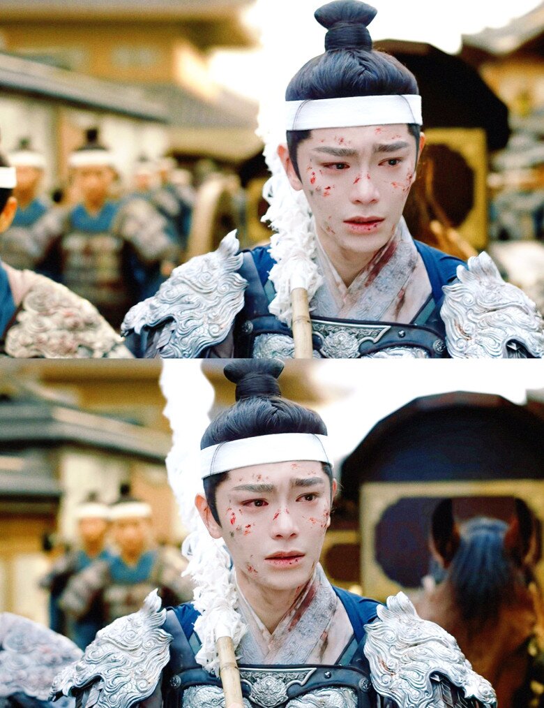 Sơn Hà Chẩm: Nữ chính Tống Thiến mặt đơ như tượng, Đinh Vũ Hề đẹp đến mấy cũng khó &#34;cứu&#34; phim - 8