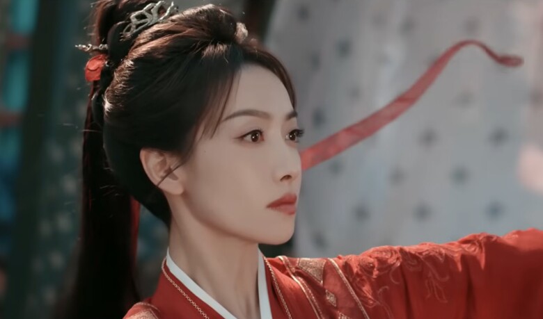 Sơn Hà Chẩm: Nữ chính Tống Thiến mặt đơ như tượng, Đinh Vũ Hề đẹp đến mấy cũng khó &#34;cứu&#34; phim - 6