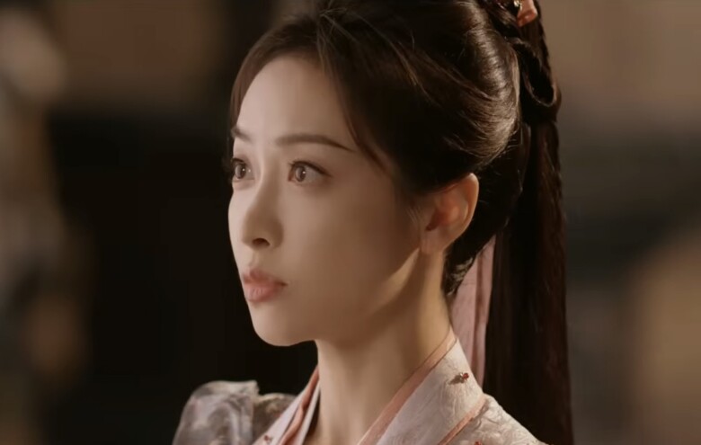 Sơn Hà Chẩm: Nữ chính Tống Thiến mặt đơ như tượng, Đinh Vũ Hề đẹp đến mấy cũng khó &#34;cứu&#34; phim - 4