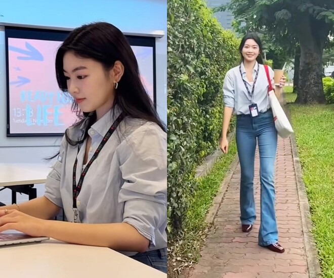 1001 cách phối đồ đi học của dàn mỹ nhân gen Z: Mỗi người một vibe, nhìn là muốn bắt chước ngay - 4