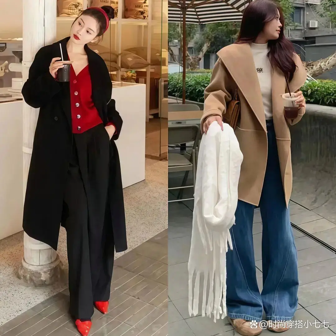 3 cặp đôi áo khoác dài và quần ống rộng là phong cách công sở đẹp nhất năm nay, diện lên kéo chân dài cả mét - 7