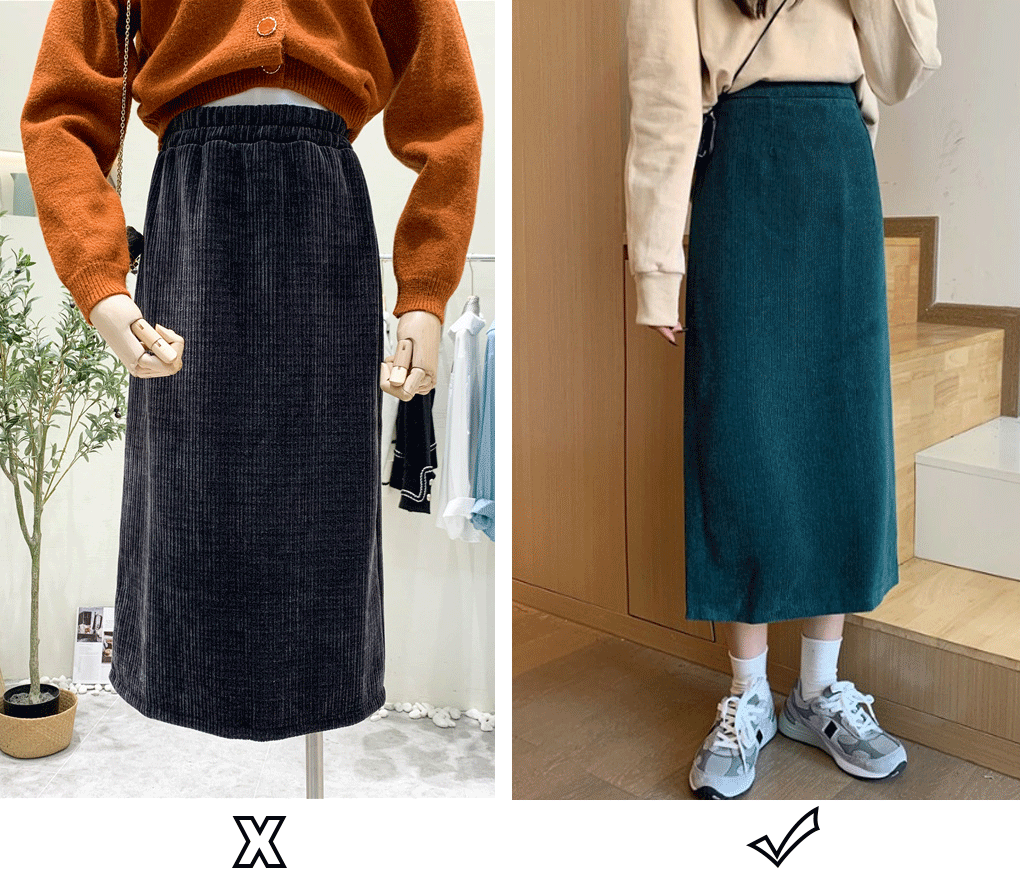 3 kiểu chân váy suông thu đông giúp nàng kéo chân dài chẳng thua váy ngắn lại phối được nhiều kiểu áo - 3