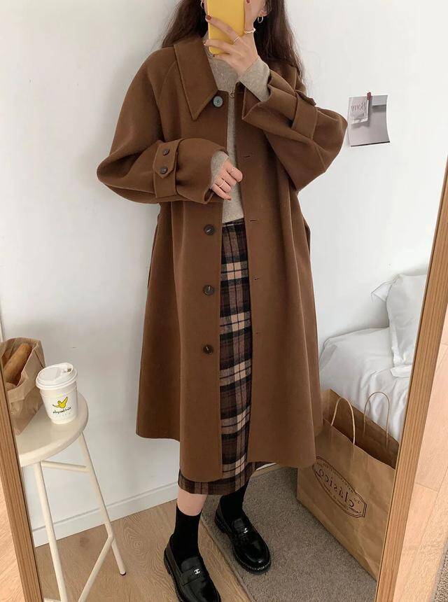 3 kiểu chân váy suông thu đông giúp nàng kéo chân dài chẳng thua váy ngắn lại phối được nhiều kiểu áo - 18