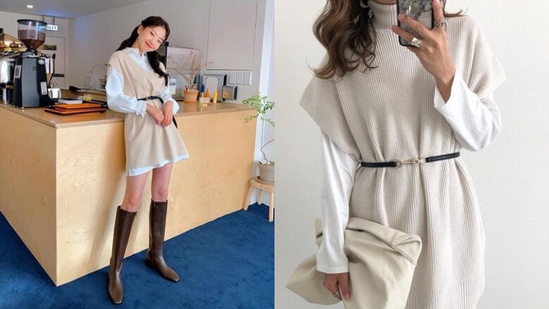 3 kiểu áo len tưởng che khuyết điểm nhưng lại “dìm dáng” không thương tiếc, đổi sang kiểu này vừa cao vừa gầy - 7