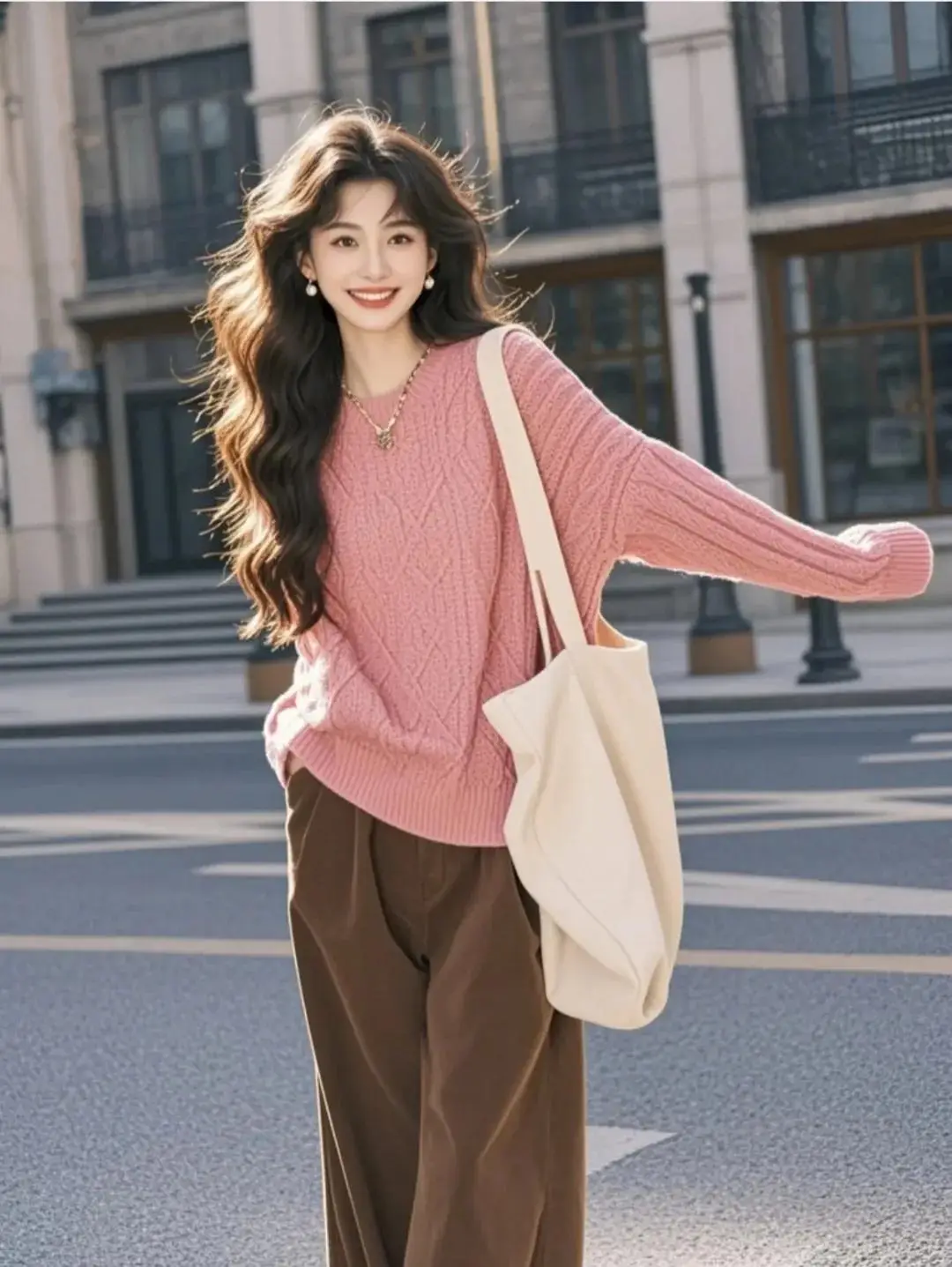 Không phải đen trắng hay xám, đây là 5 màu áo len đẹp nên sắm mùa Thu Đông, vừa trẻ trung lại không kén da - 14