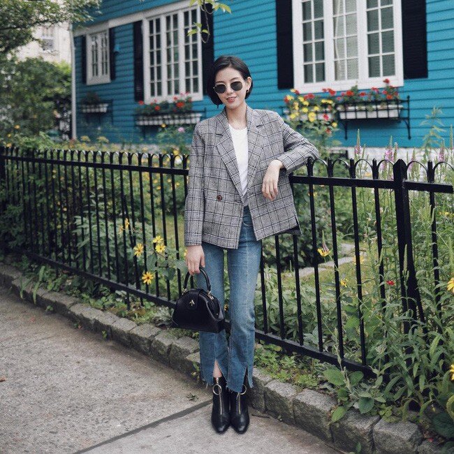 6 cách phối đồ với áo blazer với quần jeans mặc cả tuần không chán, diện đi chơi hay đi làm đều đẹp không một điểm trừ - 6