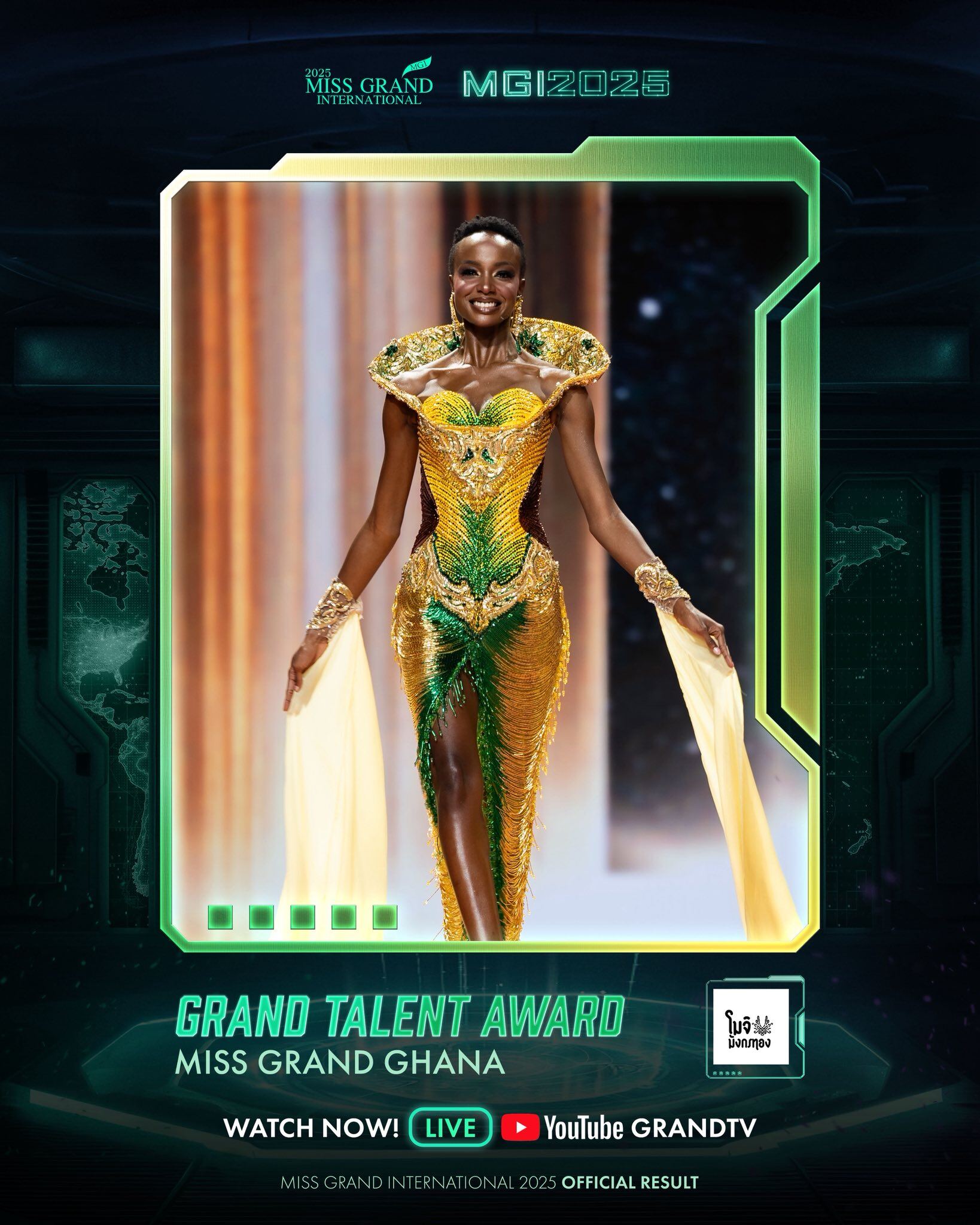 Chung kết Miss Grand International 2025: Top 10 chính thức lộ diện, Yến Nhi trượt giải Miss Popular Vote để lọt top - 9