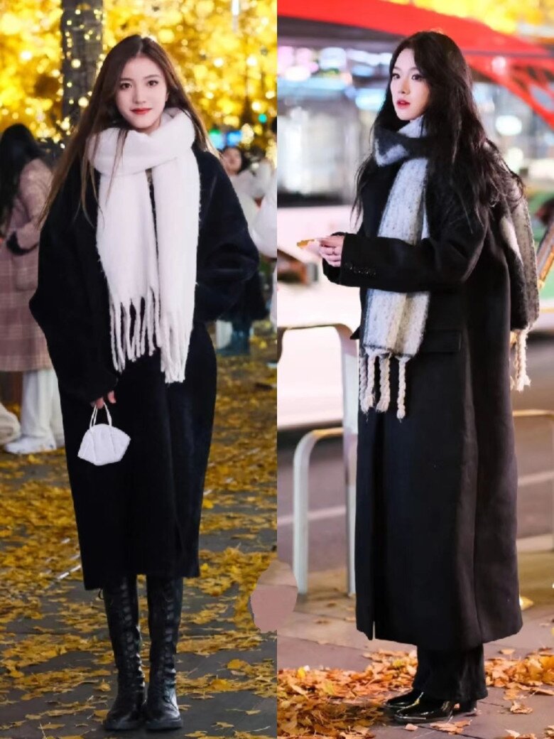 Xu hướng áo khoác 2025 càng dài càng đẹp: 3 kiểu áo khoác giúp nàng dưới 1m60 trông như 1m70, sành điệu suốt mùa - 10