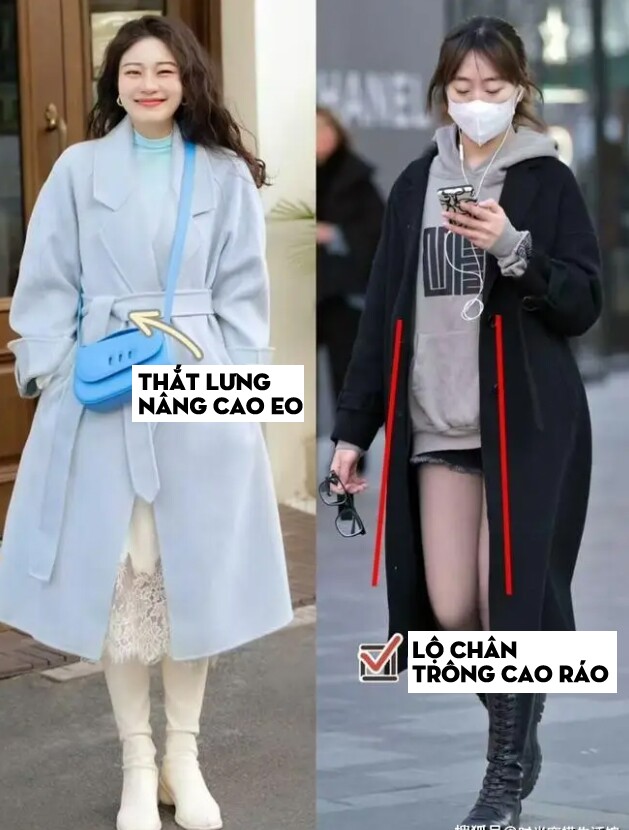 Xu hướng áo khoác 2025 càng dài càng đẹp: 3 kiểu áo khoác giúp nàng dưới 1m60 trông như 1m70, sành điệu suốt mùa - 9