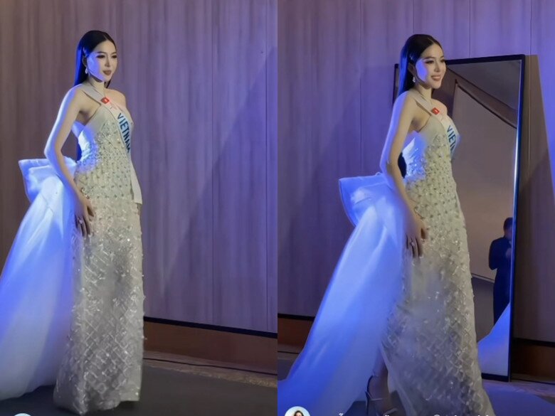 Kiều Duy khoe body gợi cảm trong bán kết Miss International, thái độ giám khảo gây chú ý - 1