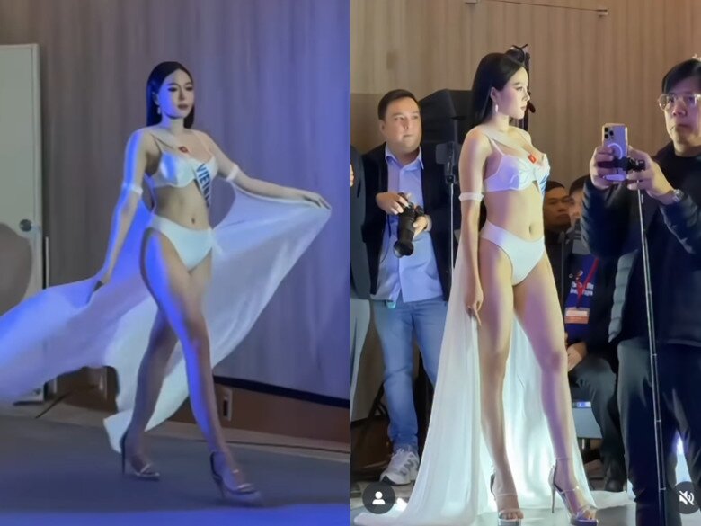 Kiều Duy khoe body gợi cảm trong bán kết Miss International, thái độ giám khảo gây chú ý - 7