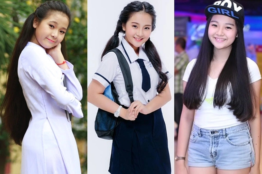 &#34;Bản sao Angela Phương Trinh&#34; 15 tuổi nổi tiếng khắp nước, dậy thì thành công với nhan sắc tinh hoa hội tụ của loạt mỹ nhân - 1