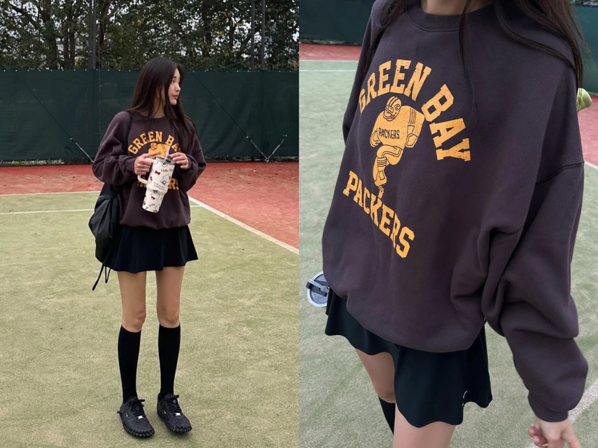 Trời chuyển lạnh, mặc áo nỉ sao cho sang: Cứ phối với 5 món đồ này khiến ai nhìn cũng muốn bắt chước - 2