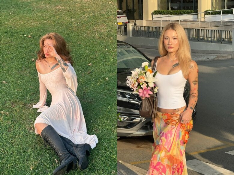 Cô “vợ” lai Việt - Đức của diễn viên Quốc Khánh tóc vàng hoe như Tây, body tuổi 28 hoàn hảo đến từng centimet - 13