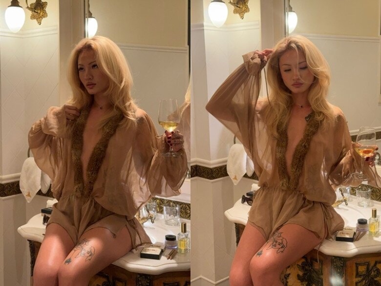 Cô “vợ” lai Việt - Đức của diễn viên Quốc Khánh tóc vàng hoe như Tây, body tuổi 28 hoàn hảo đến từng centimet - 4