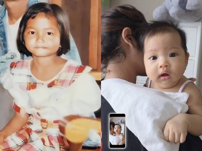 H'Hen Niê khoe ảnh hồi nhỏ chứng minh con giống mẹ, dân tình lại phát hiện cô có tố chất hoa hậu từ bé - 1