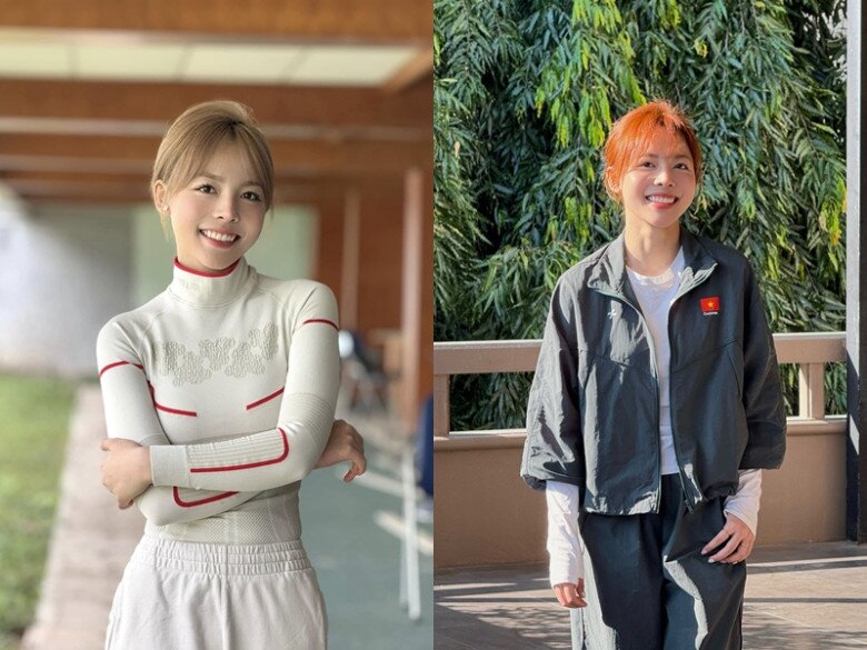 &#34;Hoa khôi bắn súng&#34; 2k4 mang hàm Thượng úy, gây bất ngờ với diện mạo đời thường đẹp như hoa hậu, chân dài chuẩn mẫu - 11