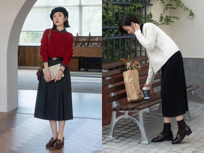 Khi đi làm, tôi mới biết phụ nữ công sở có gu ăn mặc không bao giờ đi giày bệt với váy dài, họ thích 3 kiểu này hơn - 3