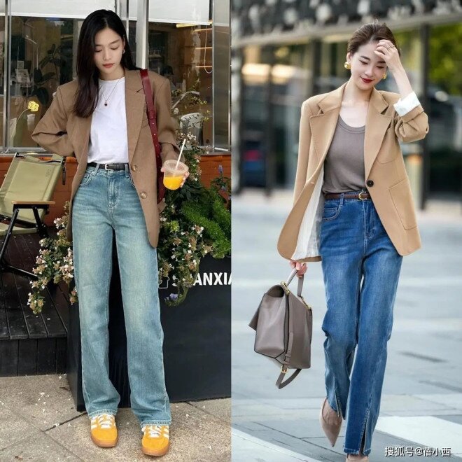 5 kiểu áo khoác thu đông “hợp cạ” hoàn hảo với quần ống rộng khiến ai nhìn cũng phải khen sành điệu - 3