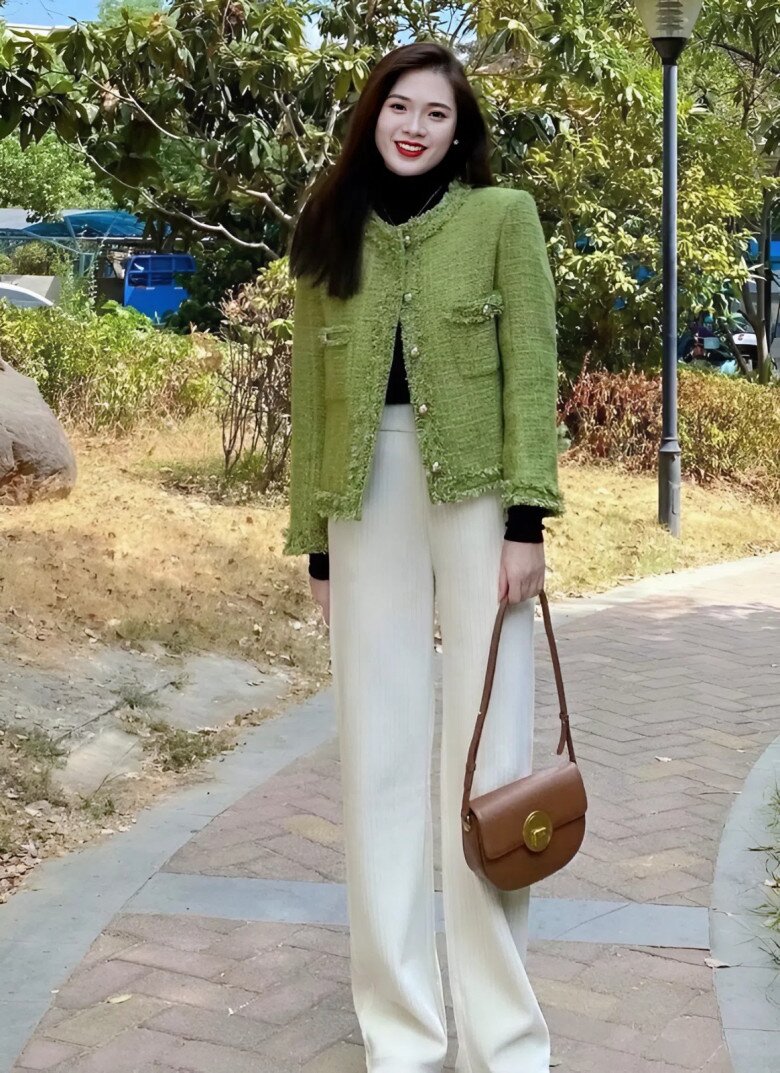 Kiểu quần mùa đông chỉnh dáng siêu đỉnh hơn quần ống rộng, giúp chân thon dài lại ấm áp hơn quần jeans - 2