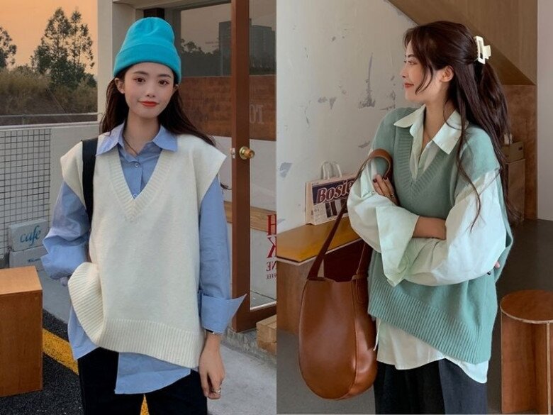 6 công thức mặc đẹp mùa thu chỉ với một chiếc áo sơ mi, diện đi làm hay đi chơi đều auto xinh, không cần nghĩ nhiều - 4