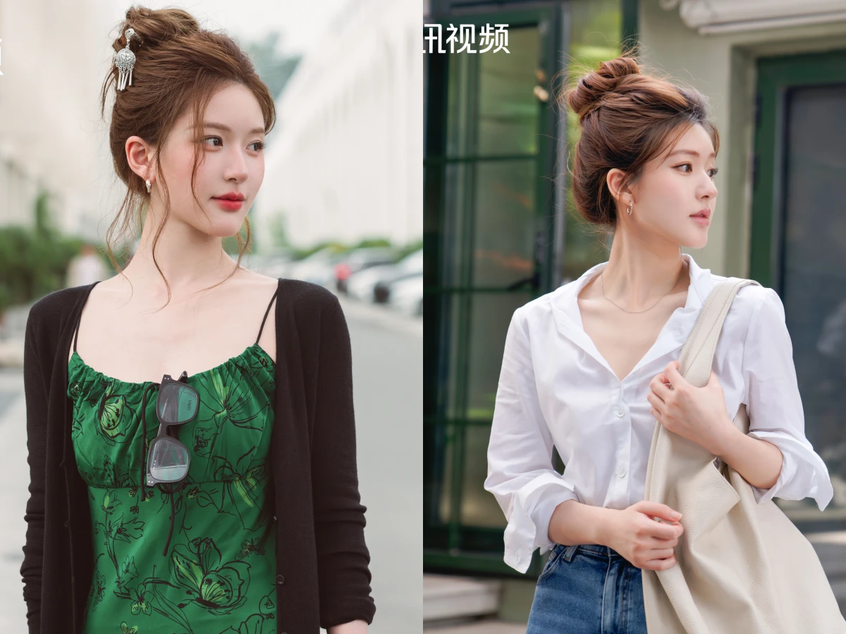 Màu tóc nâu đẹp như hiệu ứng điện ảnh của Triệu Lộ Tư &#34;gây sốt&#34;, chị em áp dụng vừa &#34;hack tuổi&#34; lại trông như con nhà giàu - 4