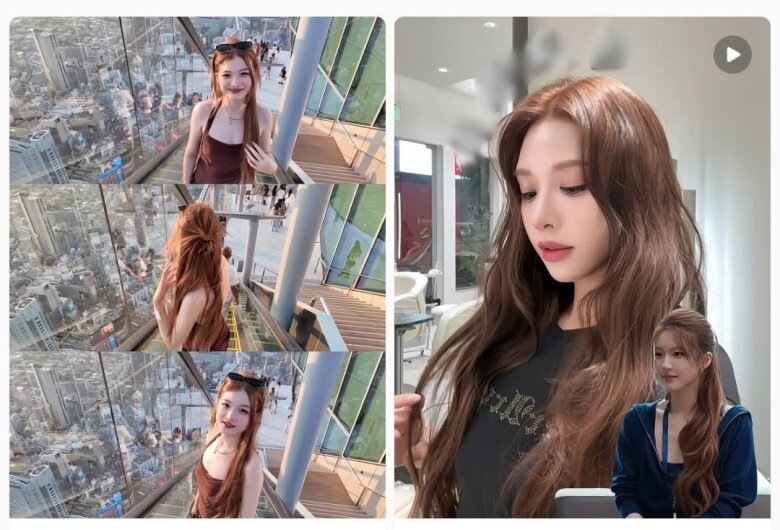 Màu tóc nâu đẹp như hiệu ứng điện ảnh của Triệu Lộ Tư &#34;gây sốt&#34;, chị em áp dụng vừa &#34;hack tuổi&#34; lại trông như con nhà giàu - 2