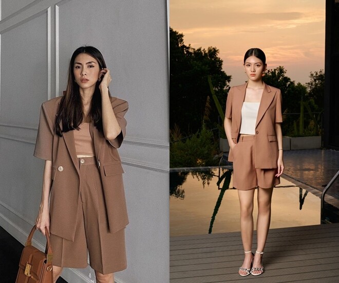 Mùa thu này đừng chỉ mặc sơ mi, quần âu đi làm, 7 outfit công sở trẻ trung, thanh lịch khiến đồng nghiệp phải ghen tỵ - 1