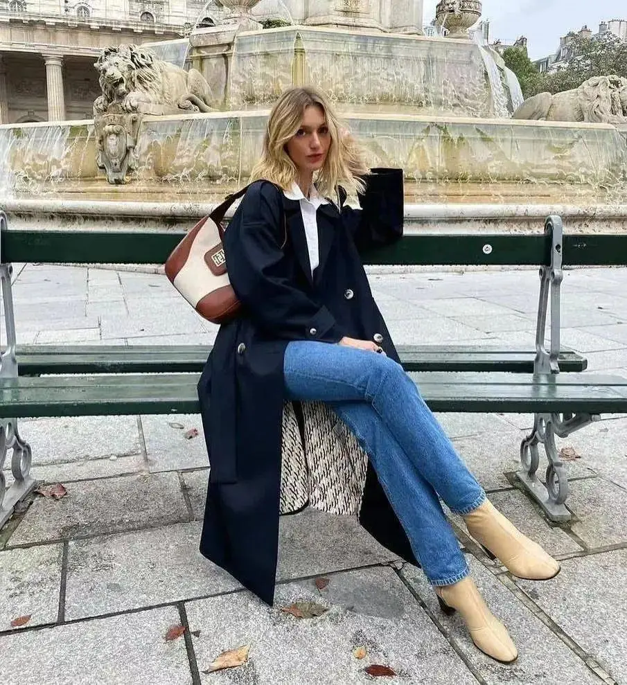 Làm thế nào để mang bốt ngắn mà không khiến chân còn "một mẩu"? 3 kiểu quần diện với bốt giúp kéo dài cả người - 5