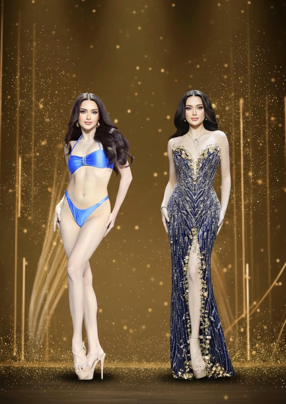 Sắc vóc quyến rũ của 4 Á hậu Miss Universe 2025: Body một 9 một 10, toàn mỹ nhân lai hút mắt - 7
