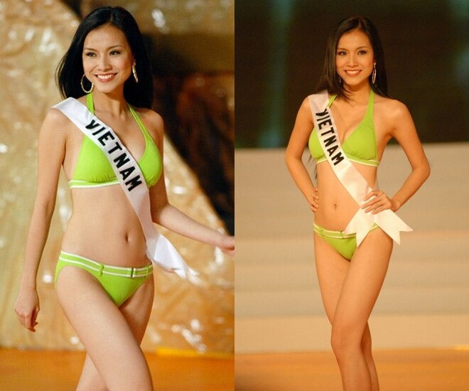 Số đo vòng 1 của các Hoa hậu Việt lúc lên ngôi, cứ tưởng Đỗ Thị Hà nhỏ nhất nhưng đứng cuối là cái tên không ngờ - 1