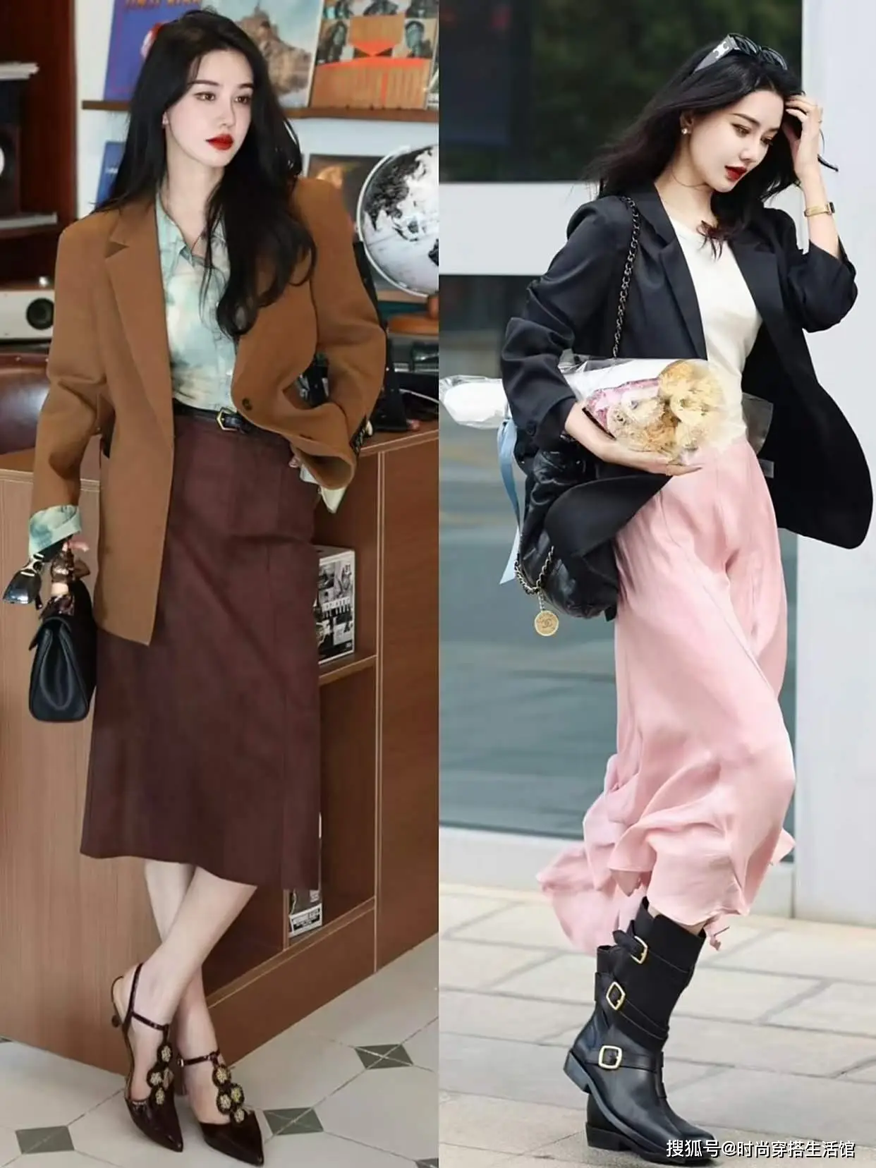 Tại sao người sành ăn mặc đều chọn áo khoác blazer lớn hơn một size? Bí quyết giúp chị em thu gọn vóc dáng chính là đây - 1