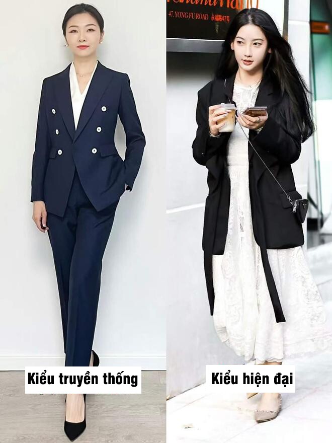 Tại sao người sành ăn mặc đều chọn áo khoác blazer lớn hơn một size? Bí quyết giúp chị em thu gọn vóc dáng chính là đây - 2
