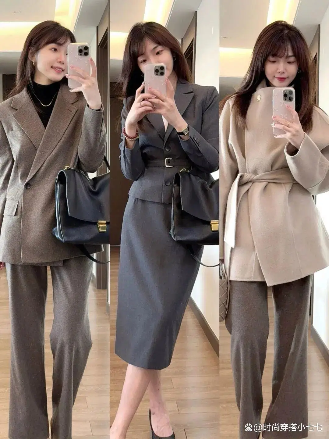 Lạnh này mặc gì đi làm? 20 outfit "ruột" của các blogger thời trang cao dưới 1m60 mà "hack" dáng như 1m70 - 1
