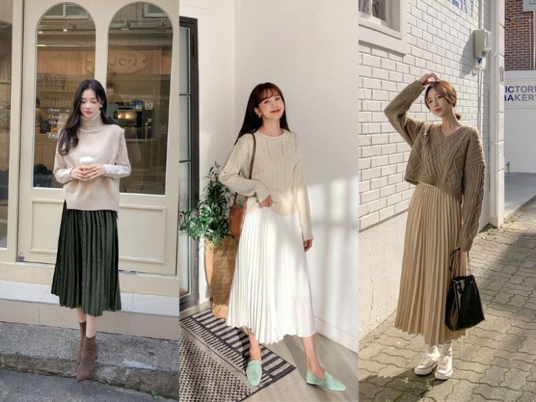 Không cần cầu kỳ, tôi nhận ra chỉ cần mặc công thức 2 áo - 2 váy vào mùa lạnh là chân ái, hợp thời trang lại giữ ấm - 6