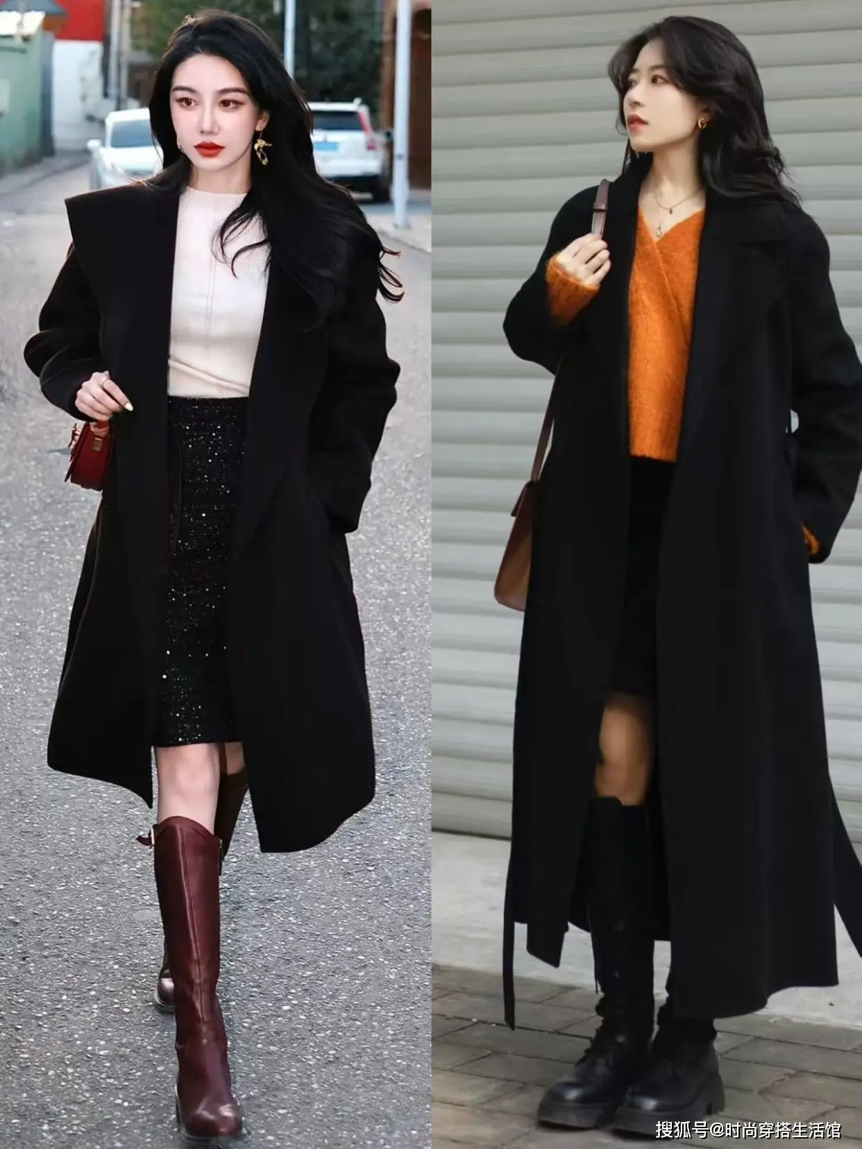 Trong tủ chỉ có một chiếc áo khoác đen, tôi áp dụng 5 cách mặc này không bao giờ bị &#34;già chát&#34;, ai cũng khen xinh - 3