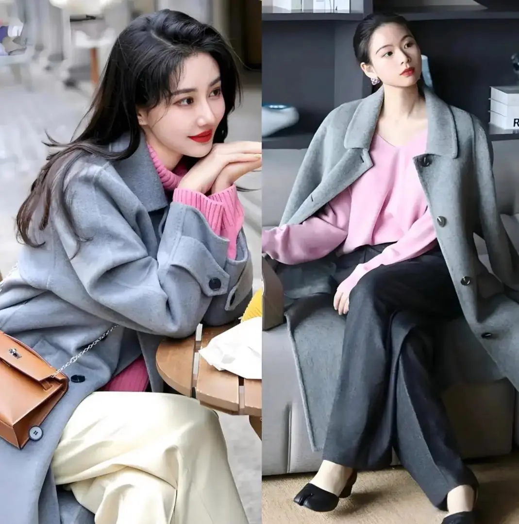 Từ ngày biết 5 công thức mặc đồ màu xám mùa lạnh, tôi chẳng còn diện đồ đen già chát, ai cũng khen trẻ xinh - 6