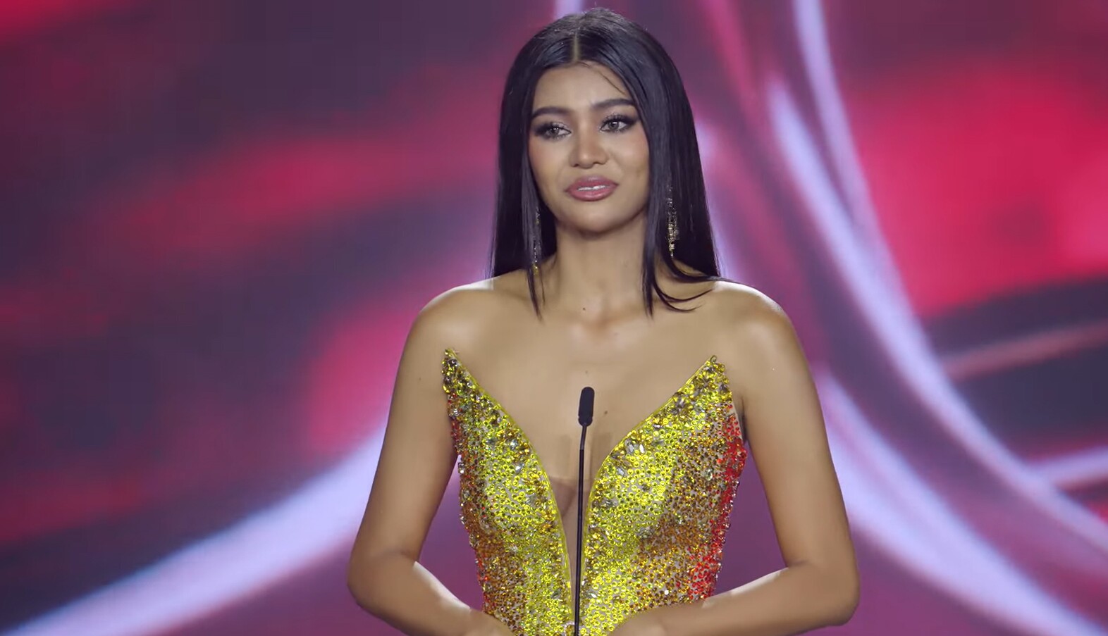 Trực tiếp Chung kết Miss Charm 2025: Mai Ngô có thành tích dù trượt Top 5, Tân Hoa hậu gọi tên người đẹp đến từ Venezuela - 11