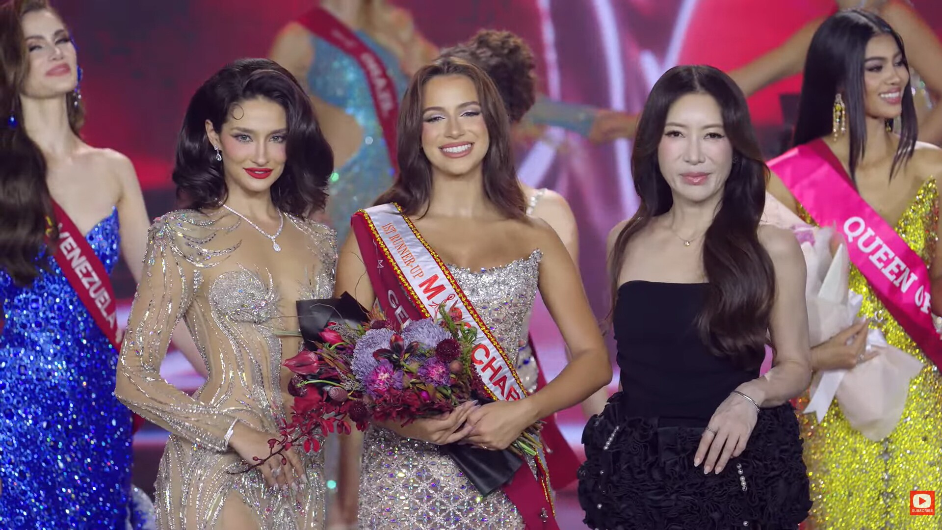 Trực tiếp Chung kết Miss Charm 2025: Mai Ngô có thành tích dù trượt Top 5, Tân Hoa hậu gọi tên người đẹp đến từ Venezuela - 2