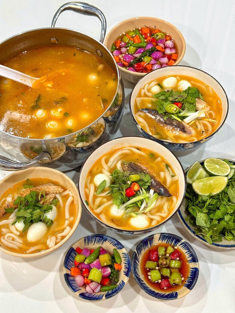 Cách làm bánh canh cá nục Đà Nẵng thơm nức mũi, lạ miệng mà ngon của mẹ đảm, ăn một lần nhớ mãi - 5