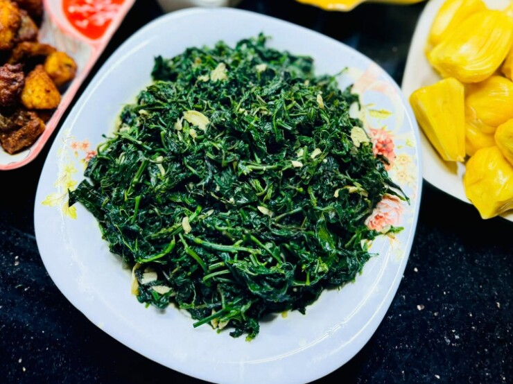 Cây mọc dại vô tội vạ được ví là “nhân sâm rừng”, mọc nhiều ở Việt nam, giá trên dưới 100.000 đồng/kg, xào tỏi ăn cực ngon - 2