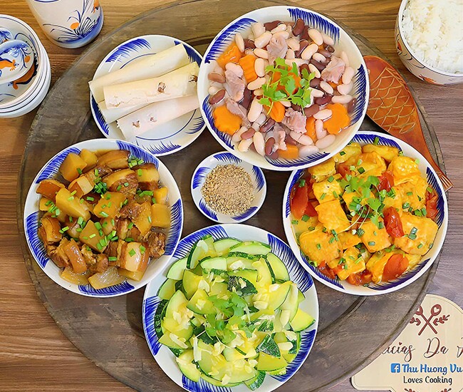 Hôm nay nấu gì: Mâm cơm bổ dưỡng mà dễ nấu - 1