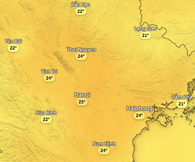 Tin tức 24h: Miền Bắc rét sâu do không khí lạnh tăng cường, Hà Nội có thể chạm mức 10 độ C - 1