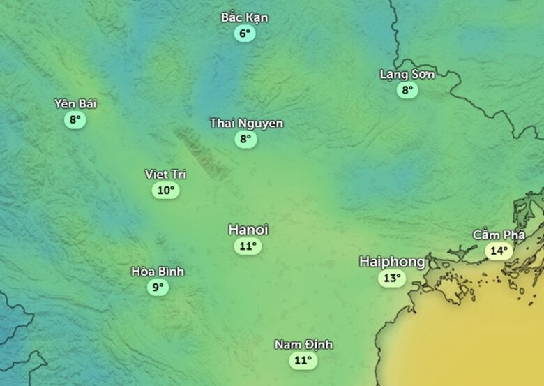 Tin tức 24h: Miền Bắc rét sâu do không khí lạnh tăng cường, Hà Nội có thể chạm mức 10 độ C - 2