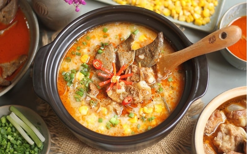 Món cháo nóng hổi muốn ăn ngon phải kiên nhẫn, mách bạn 3 địa chỉ nổi tiếng nhất Hà Nội   - 4