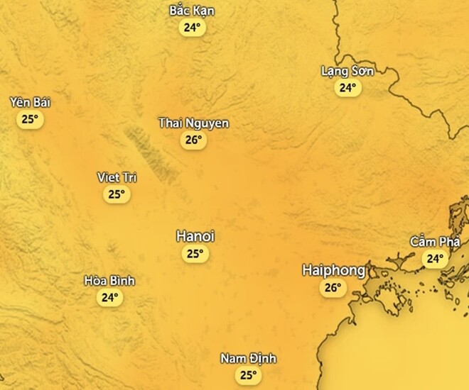Tin tức 24h: Đợt không khí lạnh mới sắp về, hôm nào Hà Nội mưa và nhiệt độ giảm ra sao? - 1