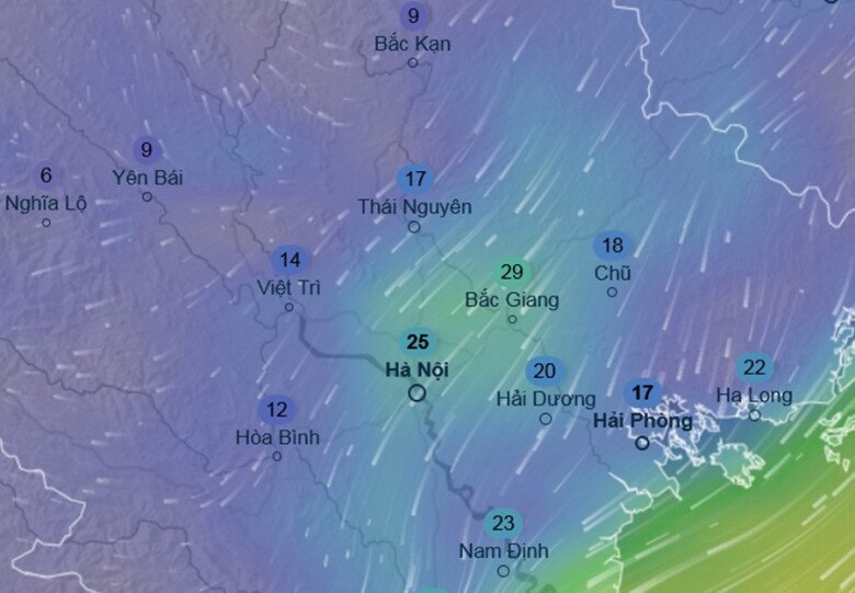 Tin tức 24h: Hà Nội sẽ có gió Đông Bắc cấp mấy do không khí lạnh, liệu có mưa to gió lớn? - 2