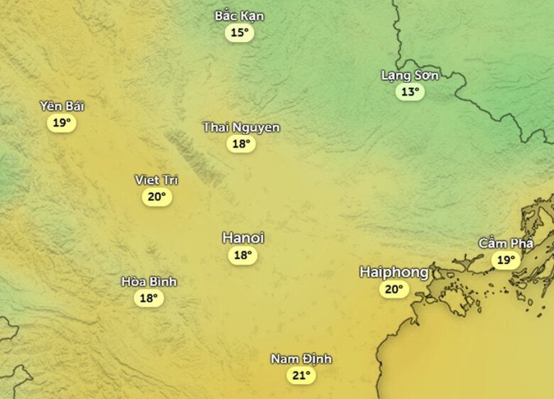 Tin tức 24h: Không khí lạnh rất gần: Hà Nội giảm 10 độ từ chiều đến đêm, sáng mai rất rét - 2