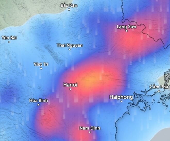 Tin tức 24h: Hà Nội sẽ có gió Đông Bắc cấp mấy do không khí lạnh, liệu có mưa to gió lớn? - 1